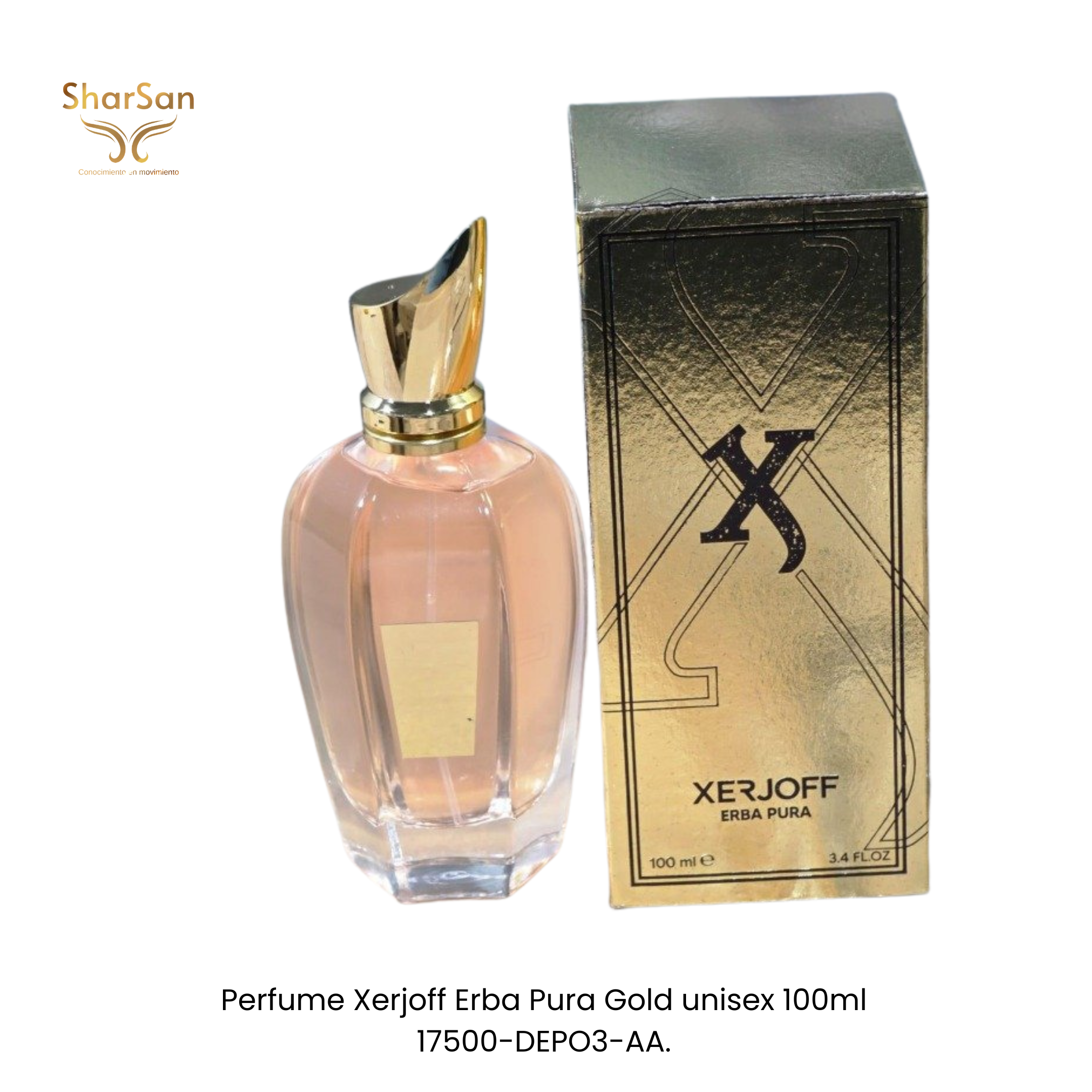 Perfume Xerjoff Erba Pura Gold unisex 100ml 17500-DEPO3-AA.
